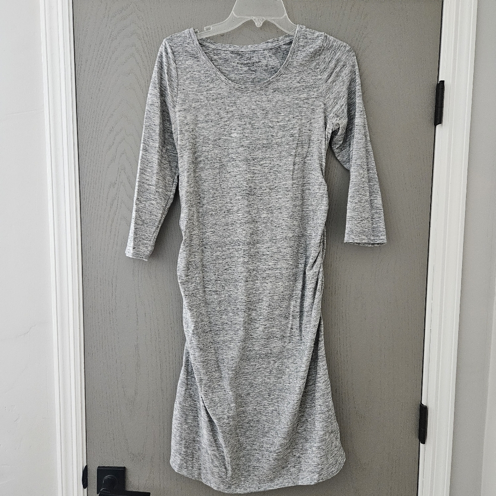 Liz Lange Maternity Heather Gray Dress Small